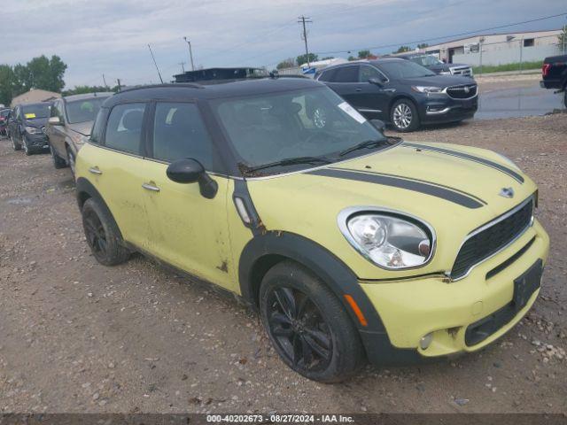  Salvage MINI Cooper S Countryman