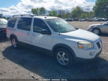  Salvage Pontiac Montana SV6