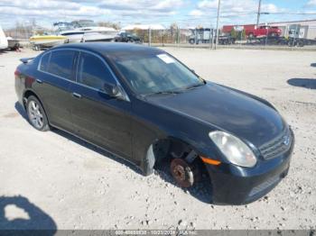  Salvage INFINITI G35x