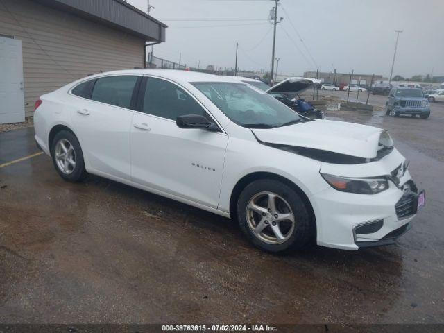  Salvage Chevrolet Malibu