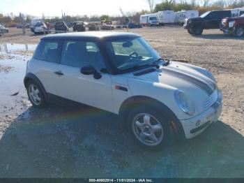  Salvage MINI Cooper