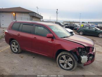  Salvage Toyota Highlander