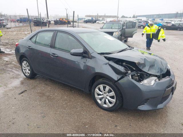  Salvage Toyota Corolla