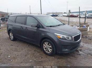  Salvage Kia Sedona