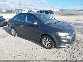  Salvage Chevrolet Sonic