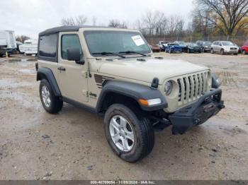  Salvage Jeep Wrangler