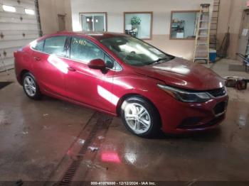  Salvage Chevrolet Cruze