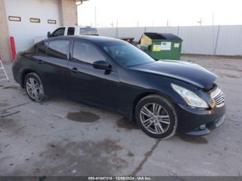  Salvage INFINITI G37x