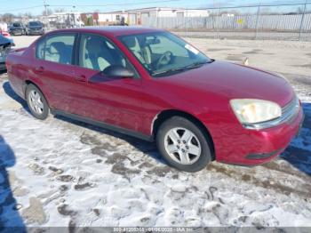  Salvage Chevrolet Malibu