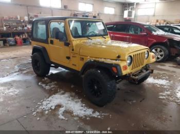  Salvage Jeep Wrangler