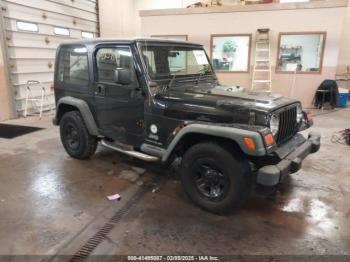  Salvage Jeep Wrangler