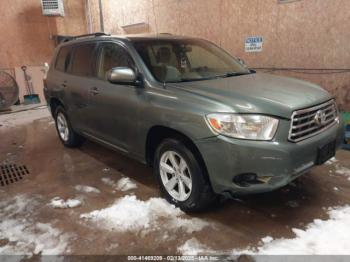  Salvage Toyota Highlander