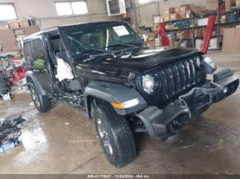  Salvage Jeep Wrangler