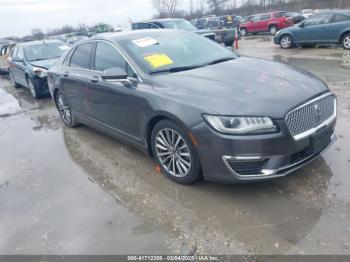  Salvage Lincoln MKZ Hybrid