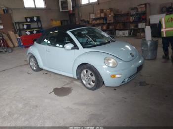  Salvage Volkswagen Beetle