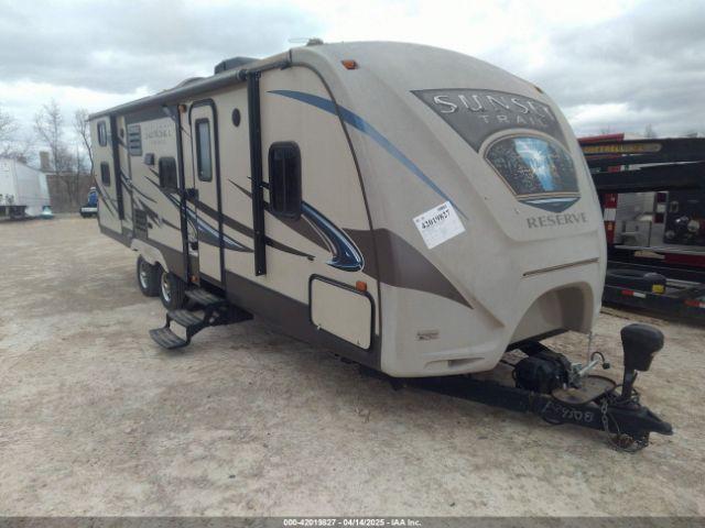  Salvage Crossroads Sunset Travel Trailer