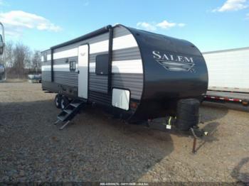 Salvage Forest River Salem Travel Trailer