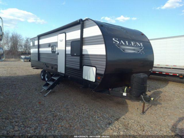  Salvage Forest River Salem Travel Trailer