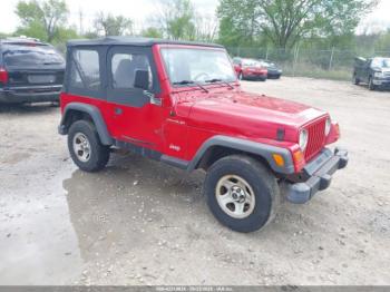  Salvage Jeep Wrangler