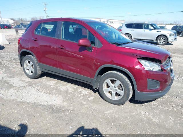 Salvage Chevrolet Trax