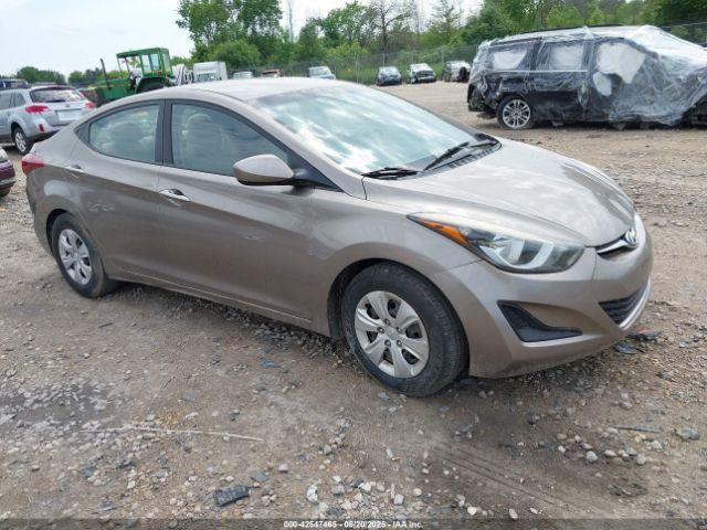  Salvage Hyundai ELANTRA