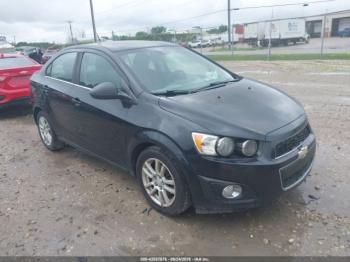  Salvage Chevrolet Sonic