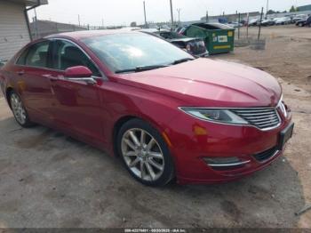  Salvage Lincoln MKZ Hybrid