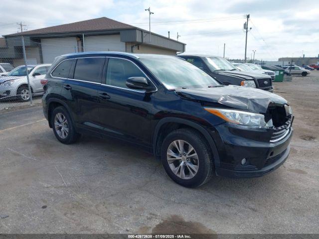  Salvage Toyota Highlander