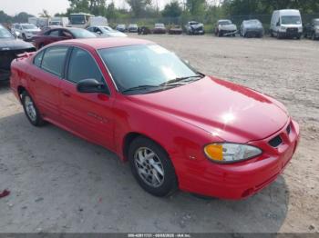  Salvage Pontiac Grand Am