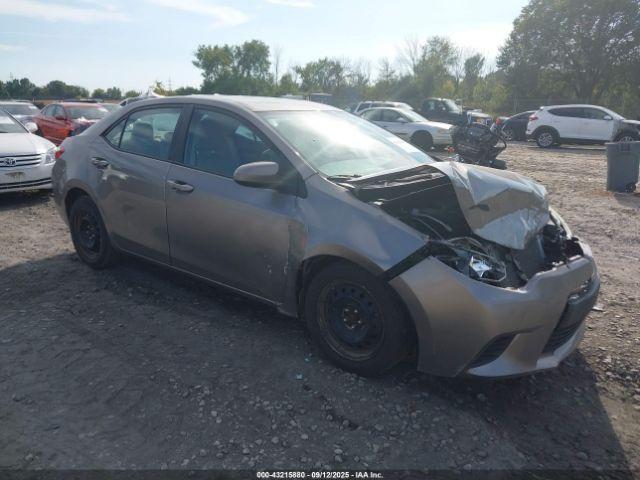  Salvage Toyota Corolla