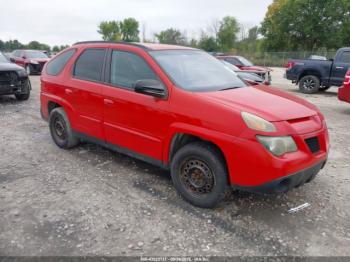  Salvage Pontiac Aztek