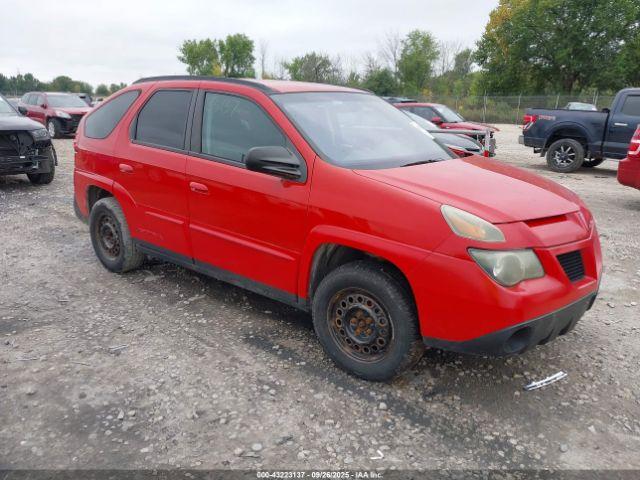  Salvage Pontiac Aztek