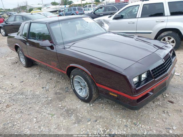  Salvage Chevrolet Monte Carlo