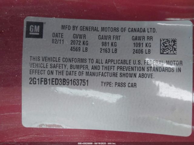 Chevrolet Camaro 1lt Image 5