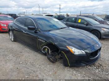  Salvage Maserati Quattroporte