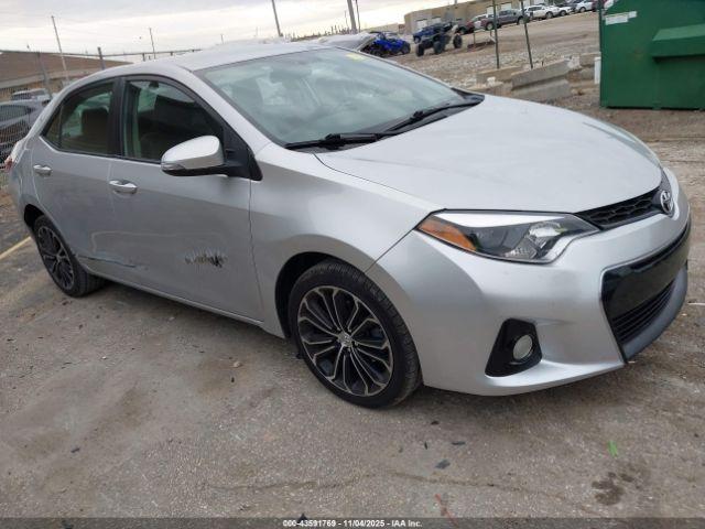  Salvage Toyota Corolla