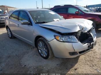  Salvage Lincoln MKZ