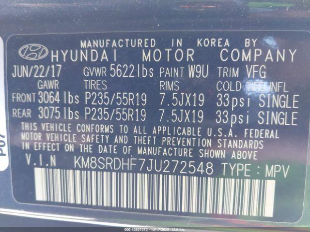 Hyundai SANTA FE Limited Ultimate Image 7