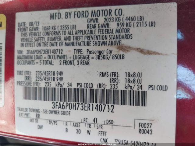 Ford Fusion Se Image 16