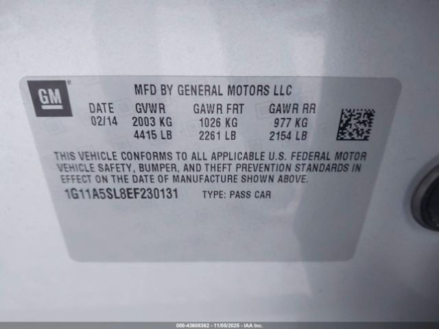 Chevrolet Malibu 1fl Image 6