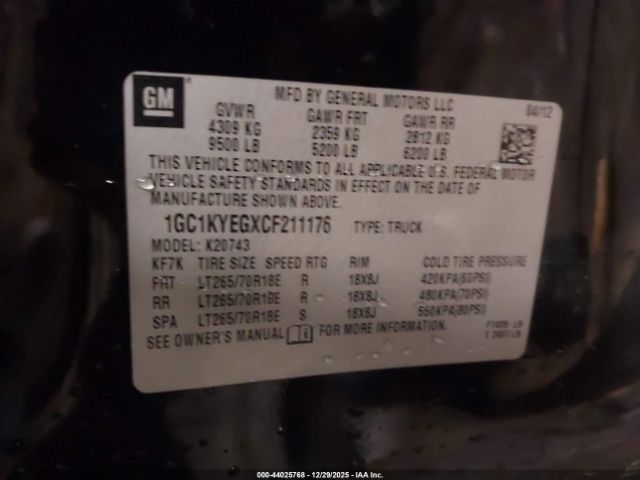 Chevrolet Silverado 2500 Ltz Image 19