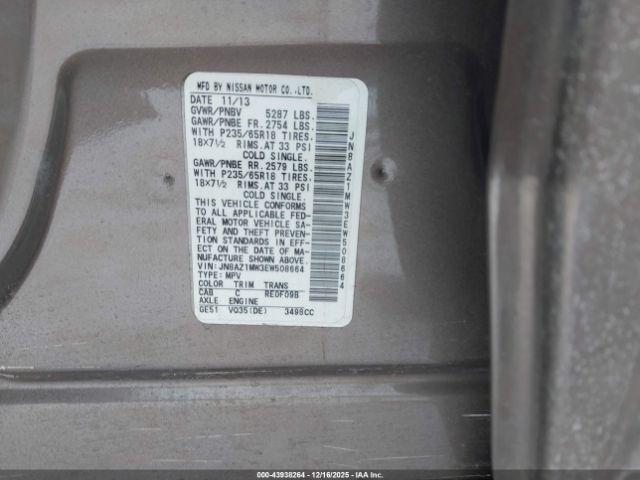 Nissan Murano Sl Image 10