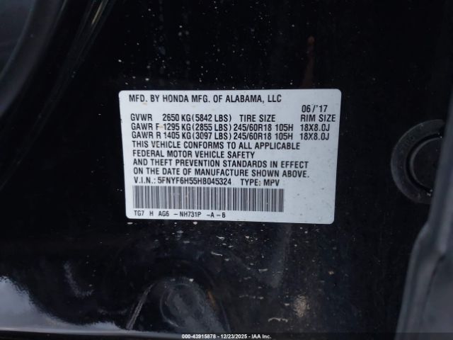 Honda Pilot Ex-l Image 8