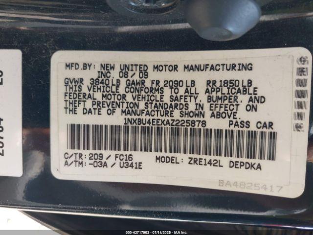 Toyota Corolla Le Image 12