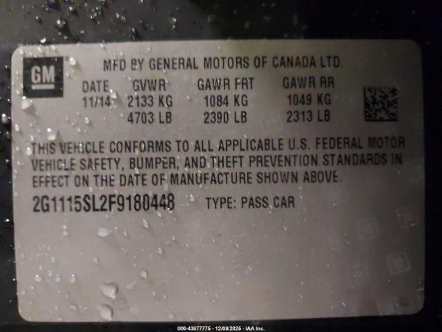 Chevrolet Impala 1lt Image 9