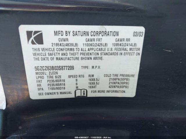 Saturn Vue V6 Image 3