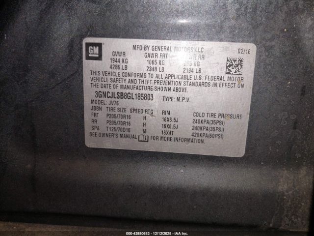 Chevrolet Trax Lt Image 5