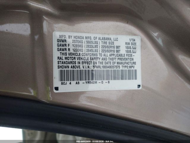 Honda Odyssey Ex Image 13