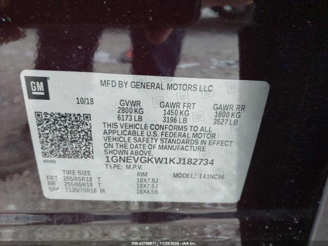 Chevrolet Traverse 1lt Image 10