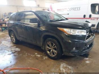  Salvage Toyota Highlander